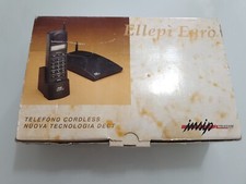 Telefono cordless vintage insip Ellepi Euro (RARISSIMO)