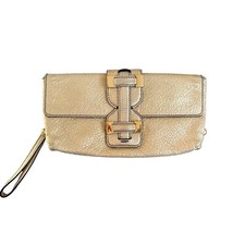 Roberto Cavalli Gold Clutch