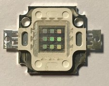 Led 10w UV 400nm 9V 900mA ultra Violet luce nero 