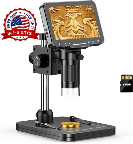 Microscopio digital lcd - microscopio,