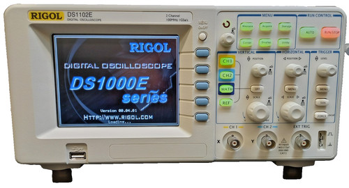 Rigol ds1102e 2x100mhz gsa - 2x100mhz, gsa/s