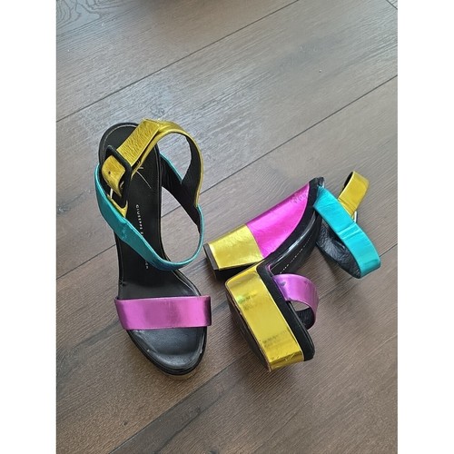 Giuseppe zanotti sandali zeppa - giuseppe,