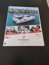 FOUNTAINE PAJOT SAILING CATAMARAN ELBA 45 AD PUBBLICITA