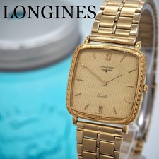 Orologio da polso Longines quadrato oro vintage raro orologio classico originale