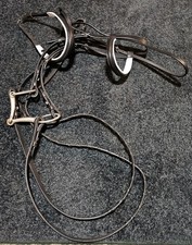 Set completo redini redini cinghie punta briglia in pelle imbracatura?