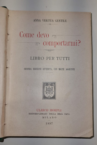Manuali hoepli come - manuali, devo