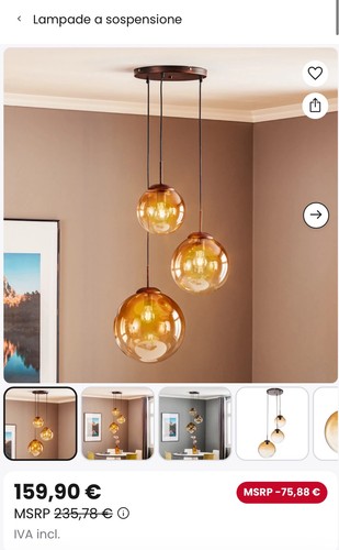 Lampadario moderno - , a