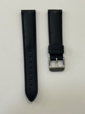 CINTURINO ORIGINALE OROLOGIO "HAMILTON" ANSA 18 MM PELLE NERO H600.683.107 NUOVO