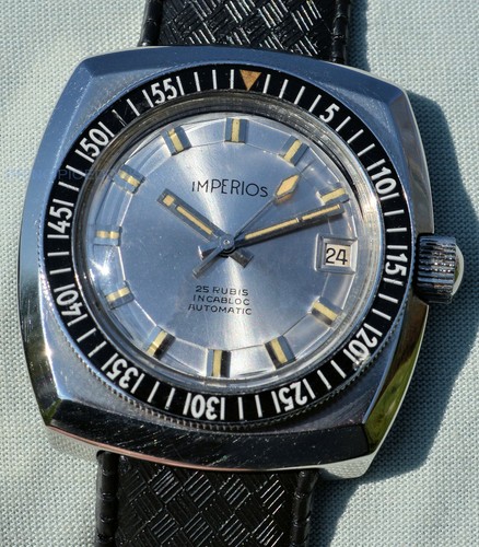 Raro orologio acciaio imperios - raro,