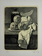 Luigi Volpi, acquaforte su