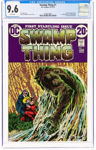 Swamp thing cgc 6 dc - thing, #1