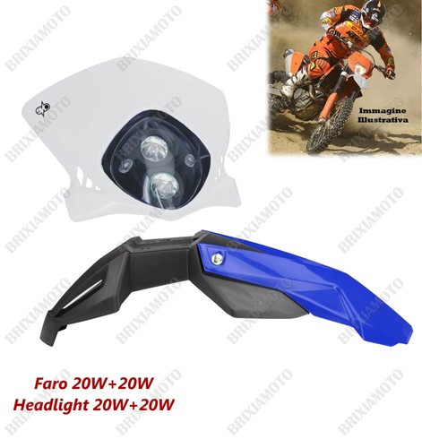 Maschera faro duke - bianco, e