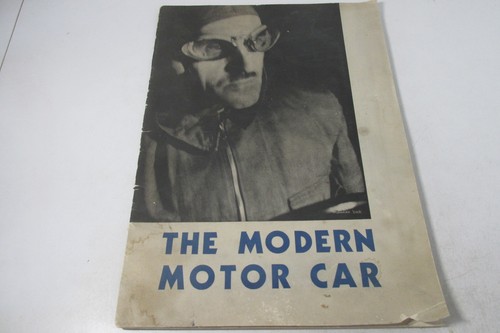 The modern motor car - modern,