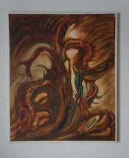 Olio Su Tela Composizione