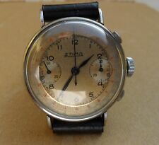 Cronografo da polso STIMA, calibro Landeron 39 (column wheel), anni '50.