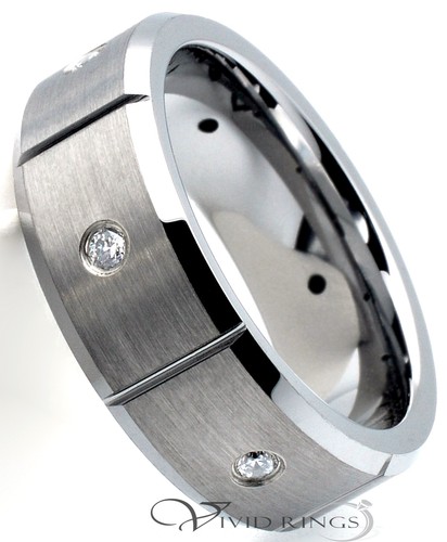 Anello uomo tungsteno - anello,