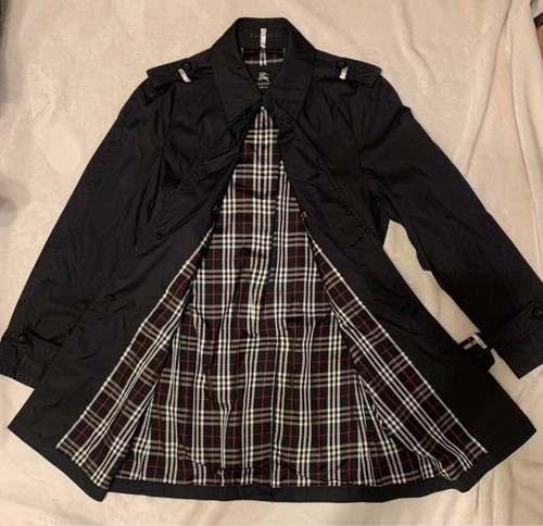Burberry black label trench - label,