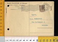 21957] LIVORNO  COMMERCIALE RICAMBI AUTO PAGNINI _ 1955