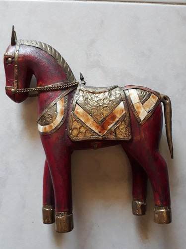 Cavallo antico legno - cavallo,