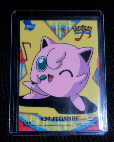 Jigglypuff 2000 topps pokemon - jigglypuff,