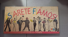 saranno famosi gioco da tavolo
