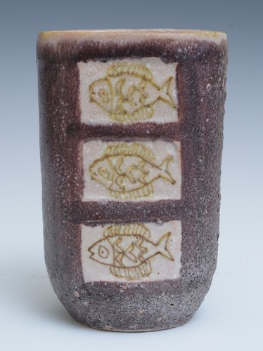 Vaso ceramica pesce guido - vaso,