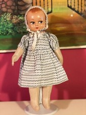 Antica Bambola Cartapesta e Paglia Restaurata  Doll Poupee Puppen Vintage Muneca