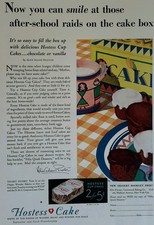 Torta tazza HOSTESS vintage