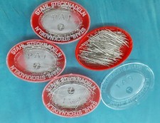 SPILLI DA SARTO IN ACCIAIO  ACCESSORI PER SARTORIA n° 7  gr. 25 lunghezza mm 32