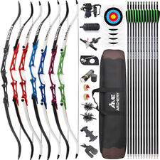 Takedown arco ricurvo 66 68 70 pollici arco da caccia 12-40 libbre tiro con l'arco arco sportivo