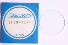 Seiko 285W45LN 00 Vetro Crystal Glass Uhrenglas Verre Original per 7123-7030 NOS