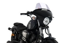 Windshield fairing for