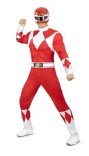 Costume power ranger rosso - ranger,