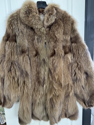 Fox fur giacca lunga - fur,