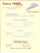 1950 ca VILLONGO (BG)
