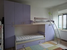 Letto a castello + materassi