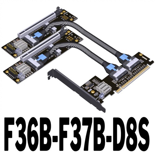 Adt link pcie x16 mcio - x16,