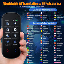 Traduttore audio intelligente 139 lingue 14 dispositivo di traduzione lingua vocale offline