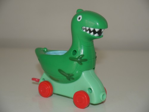 Peppa pig carrozza dinosauri - peppa,