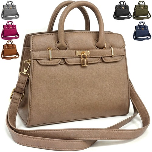 Borsa bauletto donna - , lucchetto