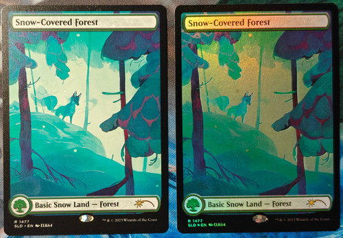 Mtg tana segreta - segreta, foresta