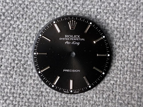 Rolex air king quadrante nero - air,