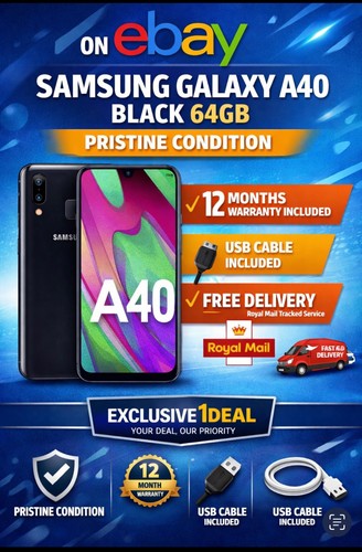 Samsung galaxy a40 - samsung, (sm-a405fn)