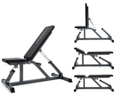 Toorx WBX-85 Panca Pesistica Robusta Sedile Schienale Inclinabili Peso Max 320kg