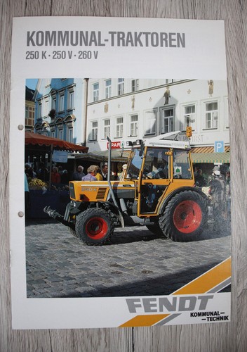 Fendt depliant originale - depliant,