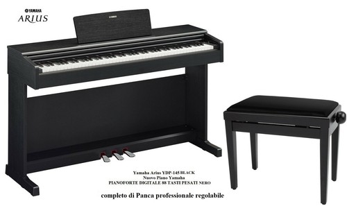 Yamaha arius ydp145 black - yamaha,