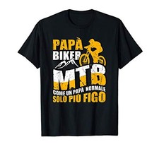 (TG. S) Uomo Papa Biker MTB