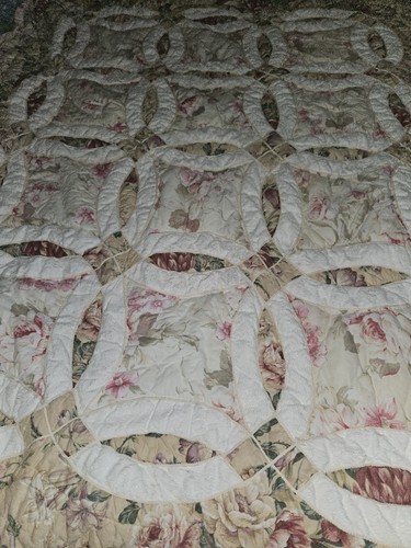 Trapunta letto stile cottage - letto,