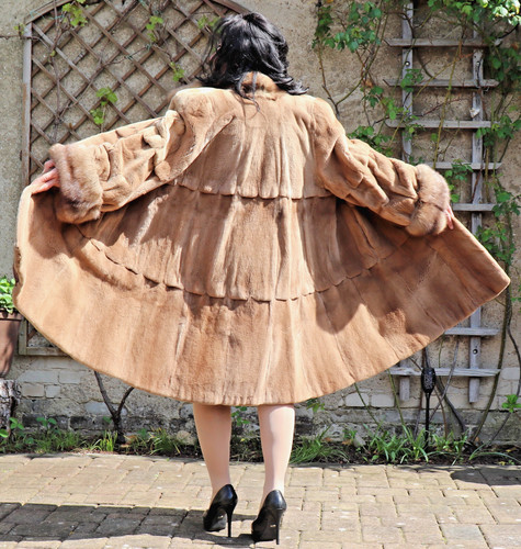 Cappotto visone zobel samtnerz - cappotto,