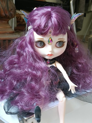 Blythe icy dbs custom doll - dbs,